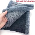 3 Pieces Multi functional Neck Warmer, Winter Woolen Knitted Neck Warmer Mask Face Cover Neck Cover Scarf Breathable, UV,. 