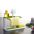3 in 1 Kitchen Sink Soap & Sponge Organizer. 