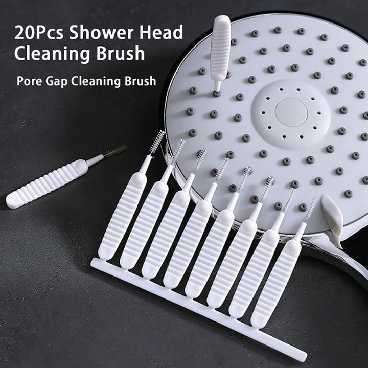 20Pcs Shower Head Cleaning Brush Pore Anti-clogging Brush Phone Hole Clean Brush Demoo