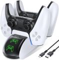PS5 Controller Charger, OIVO PS5 Charger for Playstation 5, PS5 Controller Stand with LED Indicator for PS5 Controller, PS5 Dualsense Charger for Sony Playstation 5 Controller. 