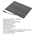 12V 5.2W Mini Solar Panel Polycrystalline Solar Cells. 