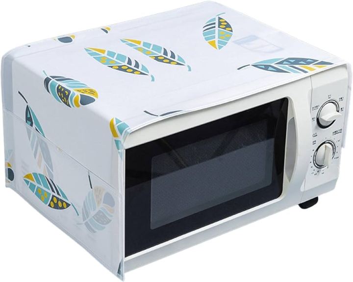 Microwave%20Dust%20Cover%20Cotton%20Printing%20Dust%20Cover%20Waterproof%20Dustproof%20Oilproof%20Double%20Pocket%20Storage%20Bag%20Microwave%20Oven%20Cover%20-%20Image%202