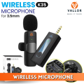 VALLOR Wireless Collar Microphone Receiver with Transmitter. 