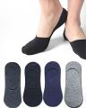 Pack Of 4  6 12 Cotton No Show Socks / Loafer Socks For Men. 