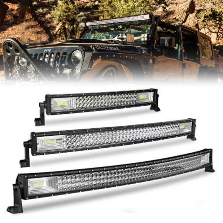 Super%20Bright%20Bar%20Lights%2022%20Inch%20Length%203%20Row%20Curved%20Led%20Light%20Bar%20-%206000k%20-%20Image%202
