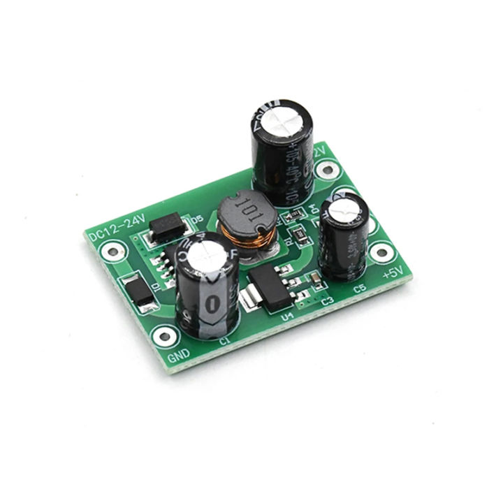 DC 12-24V Switching Module DC-DC Isolation Board Input Output 5V 12V 100mA 500mA Input 12-24V Power Supply DC to DC Power Module Dual Output 5V and 12V