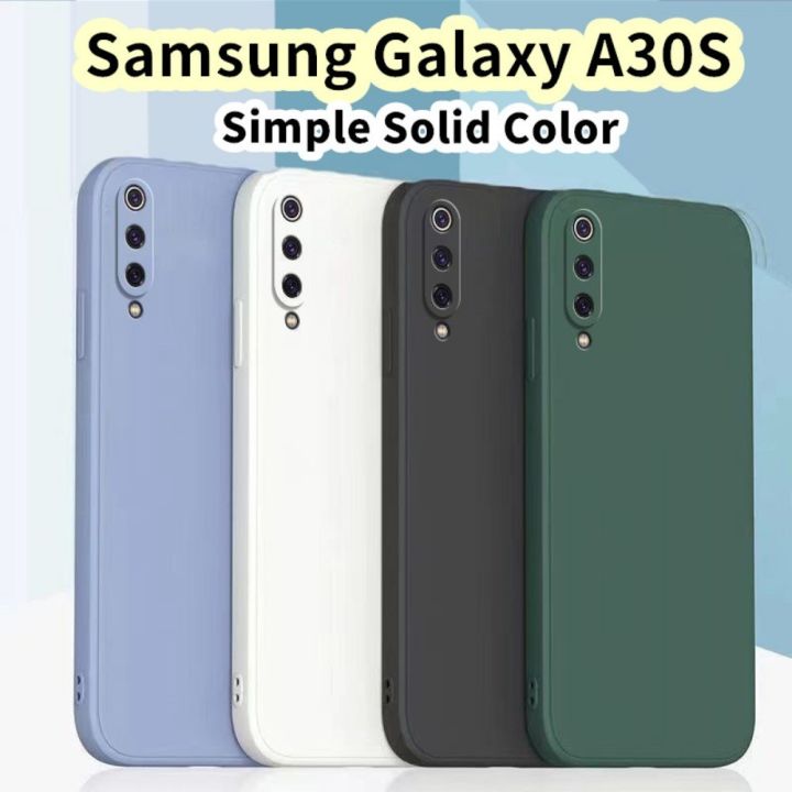 Original%20For%20Samsung%20Galaxy%20A30S%20Silicone%20Full%20Cover%20Case%20Dirt%20resistant%20Phone%20Case%20Cover%20-%20Image%204