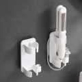 7YN curling iron hanger, straight plate clip, storage box, non-perforated cleat, shelf, bathroom, toilet, wall hanging. 