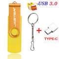 Adapter 4GBPE-C suitable free TY stick 16GBSB 3.064GB U high speed OTG pen drive flash drive 32GB with key chain memory U disk gift. 