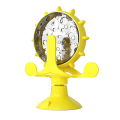 Dog Puzzle Toys Slow Feeder Dog Bowls Interactive Cat Slow Feeder Windmill Treat Dispensing Dog Toys with Powerful Suction Cup Pet Treat Toy. 