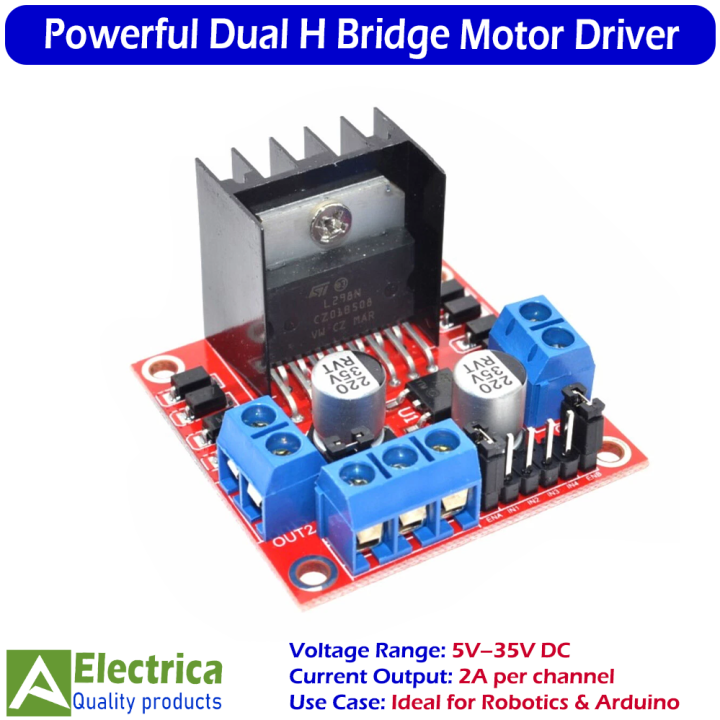 L298N%20Dual%20H%20Bridge%20DC%20Stepper%20Motor%20Drive%20Controller%20Board%20Module%20%E2%80%93%20High%20Power%20Motor%20Driver%20for%20Arduino,%20Robotics,%20and%20DIY%20Projects%20by%20Electrica%20-%20Image%206