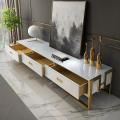 Rectangular Living Lounge Bedroom LED Wall Console Table | Modern TV Stand, Wooden TV Unit, and LED Media Console Table for a Stylish Living Experience. 