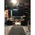 Haq Furniture TV Stand for TVs up to 78" , LED console for 60". 