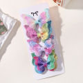 2/4/5Pcs Girls Cute Sequins Double Butterfly Clip Hairpins DIY Headwear Bow Decor Hairgrip Children Hair Accessories. 