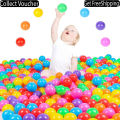 Pack of 10 / 24 / 36 / 50 / 100 pcs - Soft Tent Balls Set for Kids and Boys Toys Plastic Ball Multicolor. 
