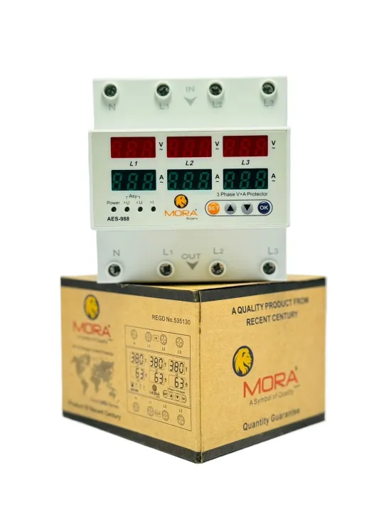 MORA%203PHASE%2063A%20UNDER%20OVER%20VOLTAGE%20AND%20CURRENT%20PROTECTOR%20-%20Image%204