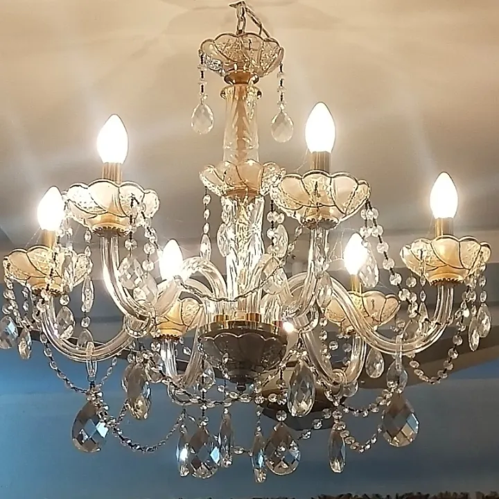 Beautiful%20Crystal%20fanoos%20hanging%20light%206%20lights%20fanoos%20Crystal%20fanoos%20light%20hanging%20for%20drawing%20room%20ceiling%20light%20fanoos%20home%20d%C3%A9cor%20Chandelier%20-%20Image%204