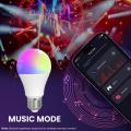 Smart Bulb WiFi Smart Light Bulb E27 LED Lamp RGB + White + warm white + CCT Work with Alexa/Google Home Dimmable Timer Function RGB LED Bulb Mobile app Tuya / Smart Life Android / IOS Compatiable. 