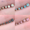 5cs ultolor 1.5-4mm em 16 ar ose ing Stud elix iercing Oreja Labret iercing ragus Earrings Women en Ear Jewelry. 