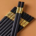 Chopsticks Black chop sticks Fiber chopsticks 1 Pair. 