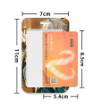 Hot Game Genshin Impact Character Card Holder Wriothesley Neuvillette Furina Fontaine Focalors Arlecchino The Knave HD Printing. 