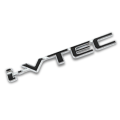 I-VTEC 3D Metal Car Letters | I-VTEC Sticker in Black color with silver outline and Red color with Black Outline | Trunk Badge I-VTEC Emblem IVTEC Logo Accessories. 