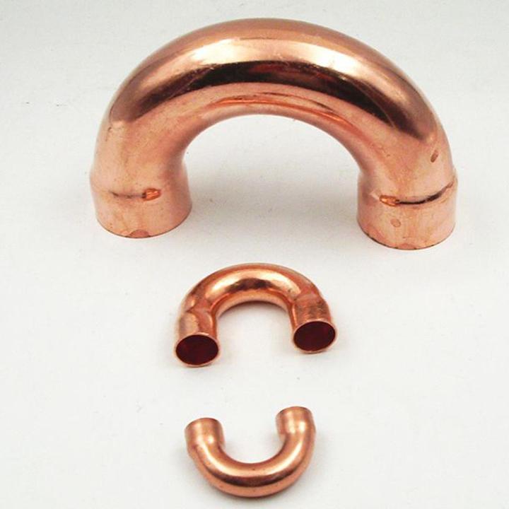 1 Pc & Pack Of 3 Copper U Band 3/8" Swizing Type Copper U Bend 3/8 inch HVACR Copper U Bend Pipe Fittings