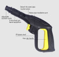Short Gun for DEXTRO Samco Total Ingco Pressure Washers with Adjustable Spray Lance - for Emtop Lutian Ancor Jasco - some Black&Decker Daewoo CVS Wika HCC - Hyundai Briefcase type Car Washers - msg for compatibility. 