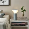 IKEA LED Lamp with Wireless Charger. 