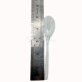 TRANSPARENT SPOONS - PLASTIC SPOONS PARTY TABLEWARE - PACK OF 25 SPOONS. 