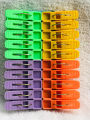 Pack of 20  Laundry Clothes, Cloth, Hanging Clips/Plastic Clothes Pins – Sealing, Hanging Cloth. 