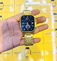 Golden Edition G9 Ultra Max Smart Watch - 49MM Ultra Series 8 with NFC, Bluetooth Call, Always On Display, Real Screws, and Straps Locks. 