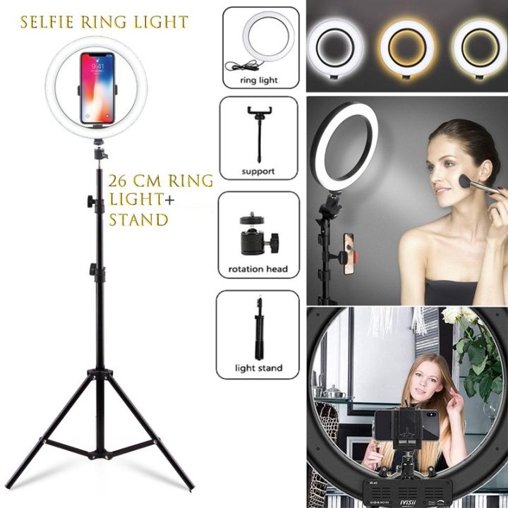 26cm%20Ring%20Light%20with%20Mobile%20Holder,%20Stand%20Holder%20and%207ft%20Stand,%20RingLight%20with%207%20Feet%20Stand,%20Three%20Colours%20Makeup%20LED%20RingLight%20with%20Tripod%20Stand,%20Dimmable%20Selfie%20Ring%20Light%20with%20USB%20for%20Videography%20and%20Photography%20-%20Image%209