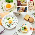 Fried Egg Mold Ring 4pcs Pancake Shapes Cooker Stainless Steel Cooking Tools for Frying Baking Cooking. 
