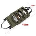Roll Up Tool Bag Multi-Purpose Tool Pouch Wrench Screwdriver Organizer Tool Bag Hanging Zipper Carrier Tote Storage Bag Tool Box. 