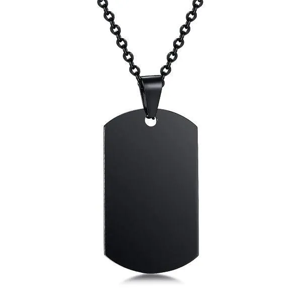 Plain%20Silver%20/%20Black%20Stainless%20Steel%20Dog%20Tag%20Chain%20Pendant%20Necklace%20for%20Men%20-%20Image%204