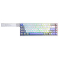 AULA WIN68 HE MAX, Wing Chun Magnetic Switch, Hall Effect Gaming Keyboard, White + Blue. 