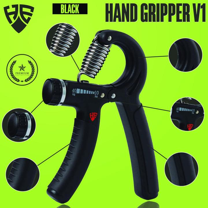 Adjustable Hand Grip Power Exerciser Forearm Wrist Strengthener Gripper ...