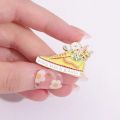 shoes means hikIng Enamel Brooch Collect With Letter Pins Clothing Backpack Enamel Badge Fashion Jewelry Accessories Men Women G. 
