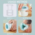 Silicone Ice Cube Maker Ice Bucket Cup Mold. 