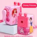 Disney Hand Rolling Pencil Sharpener school stationery  Primary  Stationery Pencil Sharpener for Kids. 