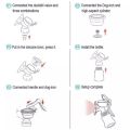 UN ENTERPRISES Silicone Manual Breastfeeding Pump. 