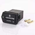DC 6-80V Mechanical Hour Meter - Hourmeter for Engine Generator Boat Automobiles Motorcross Motor Truck Tractor. 