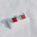 New Apple Cufflinks apple stud apple design high quality Cufflinks for men , shirt studs. 