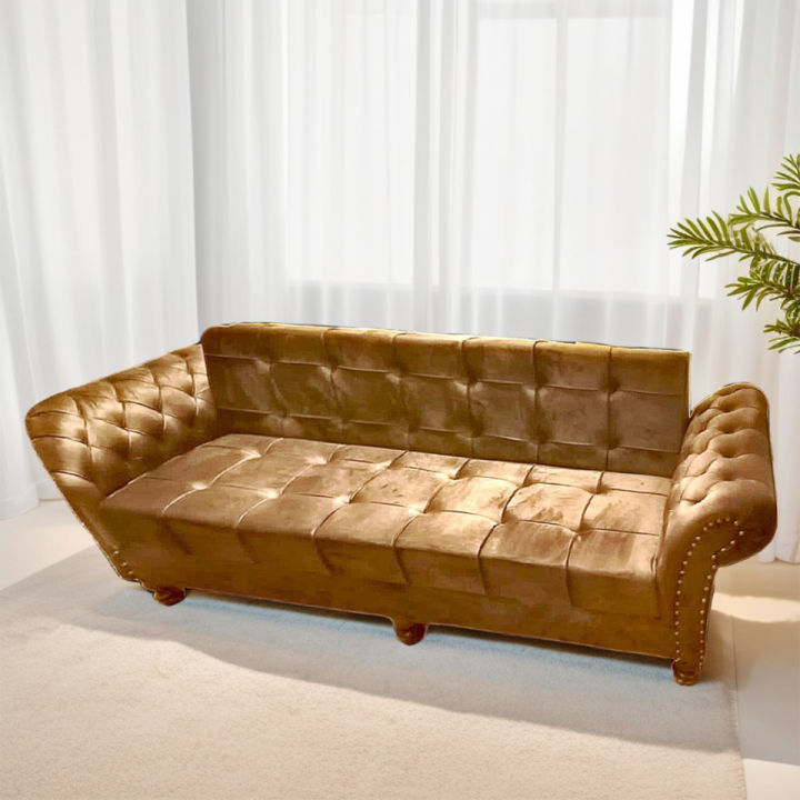 sofa comebad 3 seater p chestor velvet fabric