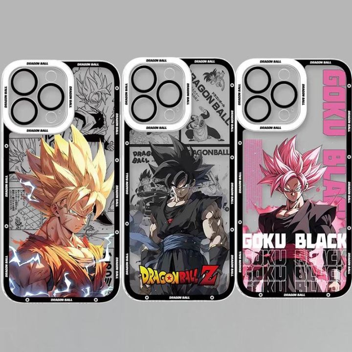 Anime Dragon Ball Phone Case For Infinix GT 20 Pro Note 40 Pro Hot 50 40 Pro 30i 30 Smart 8 Pro 9 TECNO Spark 30C GO 2025 Cellphone Case Soft Clear Crystal Angel Eyes Silicone