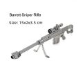 AK-47 3D Metal Puzzle Model Kits DIY Laser Cut Puzzles Jigsaw Toy For Children BruberryBe. 