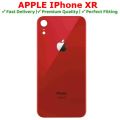 APPLE Iphone XR Back Glass Battery Cover Rear Door Housing Case For APPLE Iphone XR Back Battery Glass Cover Replacement. 