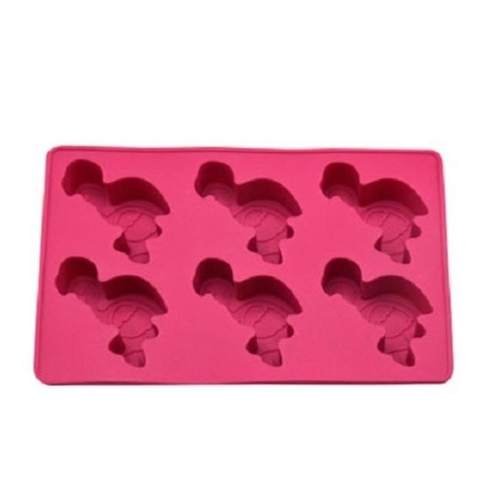 Flamingo Shape Silicone Chocolate & Candy Mold 6 Cavity