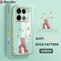 Jizetin (Free Lanyard) for Infinix Note 40 Back Cover Butterfly Girl Luxury 6D Plating Case Side Pattern Soft Silicone Square Mobile Phone Cases. 